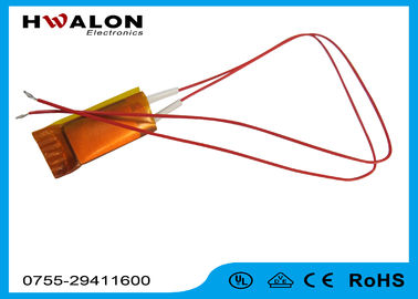 Cách nhiệt màu vàng giấy PTC gốm nóng 105 độ 3.6V - 220V với chì