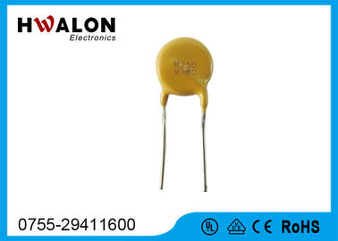 60V tròn xuyên tâm loại chì PPTC Thermistor, Pptc reset cầu chì cho đồ chơi điện tử