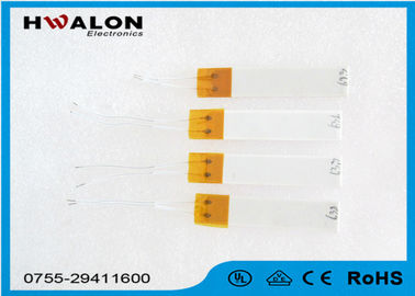12v ~ 270v Máy sưởi gốm màng dày PTC nhanh và độ tin cậy cao với sự chấp thuận của RoHS