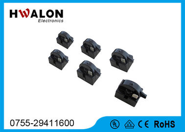 Thermistor đen PTC Starter Relay 22ohms 33ohms Kích Thước Nhỏ Dài Cuộc Sống Điều Hành sử dụng tủ lạnh
