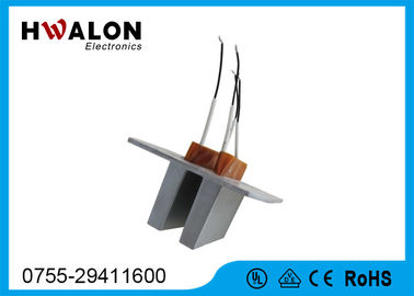 Nhôm trường hợp gốm PTC nóng không khí yếu tố 220V 800W vuông hình dạng thấp Inrush hiện tại