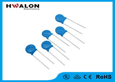 Đường kính 10mm Dòng 10D 471k Chì thẳng kim loại Oxit Biến thể dải điện áp hoạt động rộng Màu xanh lam