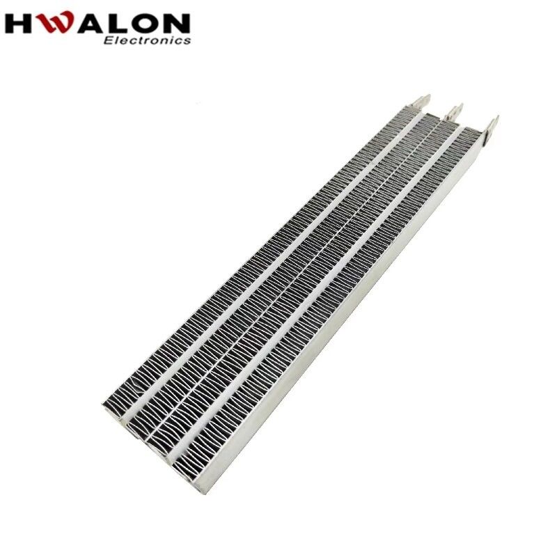 Nhiệt độ liên tục Bảng nhôm Ptc Các yếu tố sưởi ấm gốm 500-600w AC/DC 110-220v Các yếu tố sưởi ấm PTC