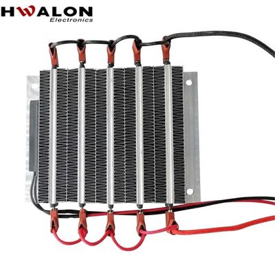 PTC cách nhiệt Máy sưởi khí gốm nhiệt độ liên tục Bộ sưởi 200W AC/DC 12V