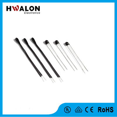 Độ chính xác cao MF52 NTC Thermistor nhựa bao bọc Bead loại cảm biến nhiệt độ, phản ứng nhanh Thermistor tỷ lệ nhiệt độ âm thu nhỏ với phạm vi kháng cự rộng